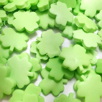 confete granulado trevo verde